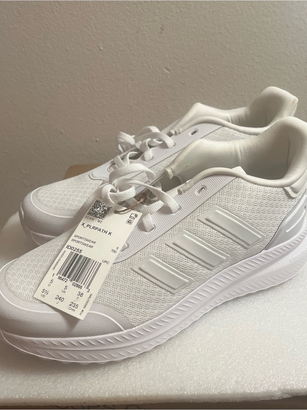adidasWomen's White Running Sneakers